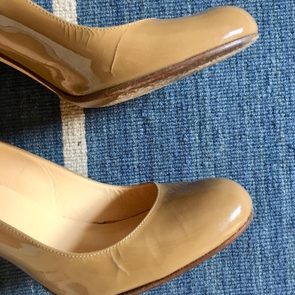 Kate Spade Karolina Pump Camel Patent Leather - Picture 4 of 8